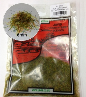 Javis  JHG7 No:7 Static Grass Autumn Mix 6mm